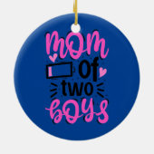 2人の母の母2人の母の母 セラミックオーナメント (裏面)