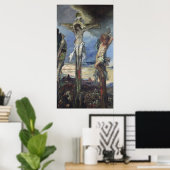 2人の泥棒の間のキリスト, c.1870 ポスター (ホームオフィス)