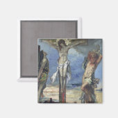 2人の泥棒の間のキリスト， c.1870 マグネット (正面/裏面)