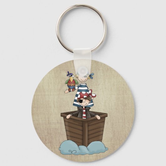 2人の海賊 キーホルダー (正面)