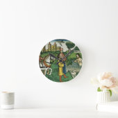 2人の王5 14 「NuからのNaamanの清潔になること、 ラウンド壁時計 (ホーム)