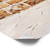 2人の男が壁の上で明るい青い空を見つめていた ポスター (コーナー)