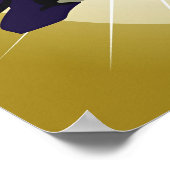 2人の男性が武術アートをAの前で演じる ポスター (角)