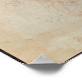 2人の男性姿の勉強 ポスター (角)