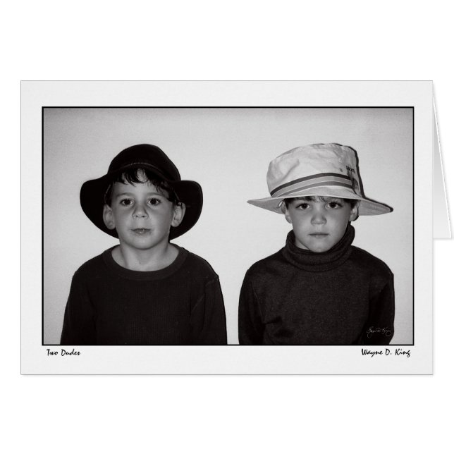 2人の男 (正面横)