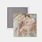 2人の眠り マグネット (正面/裏面)