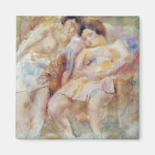 2人の眠り マグネット (正面)