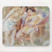 2人の眠る人 マウスパッド (正面)