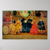 2人の結婚インカ女性の間のダブル ポスター (正面)