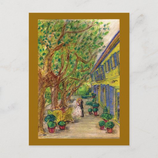 2人の結婚芸術 ポストカード (正面)