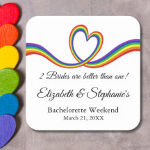 2人の花嫁が1人よりいい レズビアン独身最後の夜