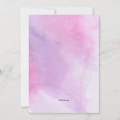 2人の花嫁は1つの結婚式招待状よりも素敵だ 招待状 (裏面)