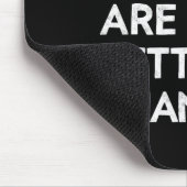 2人の花嫁は1人よりずっと良いTシャツ LGBT レズビアン バ マウスパッド (コーナー)