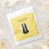 2人の花嫁 フェイバーバッグ (クリップ留めされた状態)