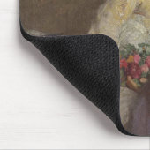 2人の若い女の子が帰宅 マウスパッド (コーナー)