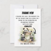 2人の親と2人の子供 - 水彩のファミリーバースデー