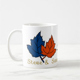 2人の親、2人の子供およびベビー-名前入りな- コーヒーマグカップ