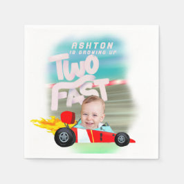 2人の誕生日パーティー スタンダードカクテルナプキン