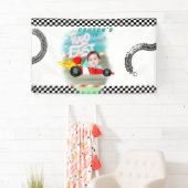 2人の誕生日パーティー 横断幕 (インサイチュ)