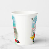 2人の誕生日パーティー 紙コップ (右)