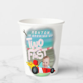 2人の誕生日パーティー 紙コップ