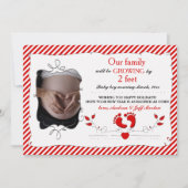 2人の足が増える シーズンカード (正面)