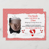 2人の足が増える シーズンカード (正面/裏面)