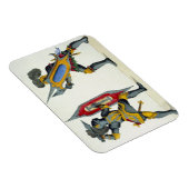 2人の騎士の戦い、'の歴史からのプレート マグネット (右側)