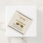 2人の高速イエローレースカーキッズ2nd フェイバータグ (インサイチュ)