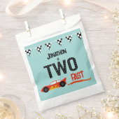 2人の高速キッズラッカーの2番目の誕生日パーティー フェイバーバッグ (クリップ留めされた状態)