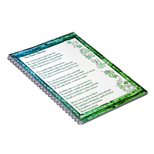 2人の魂が死ぬ ノートブック (右側)