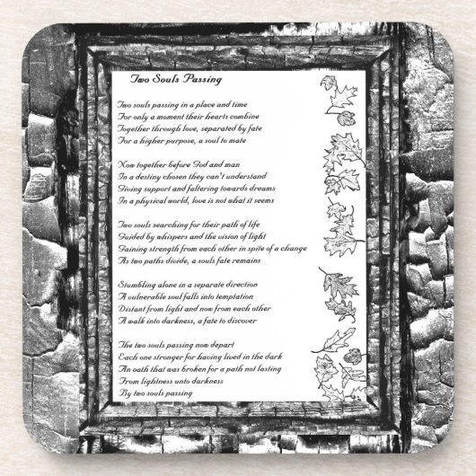 2人の魂が通り過ぎ コースター (正面)