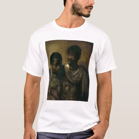 2人の黒人1661年 Tシャツ (正面)