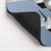 2人のF-22ラプターが太平洋の海を飛ぶ マウスパッド (コーナー)