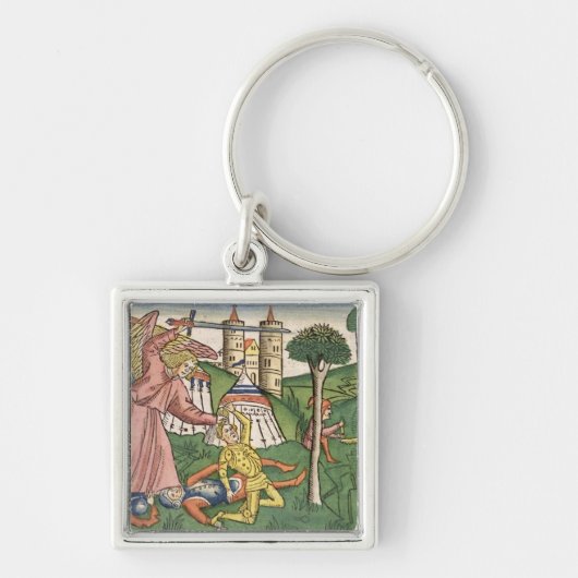 2人のtからのアッシリアの王の19 35-37神復讐、 キーホルダー (正面)