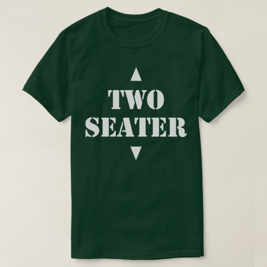 2人乗り1 Tシャツ (デザイン正面)