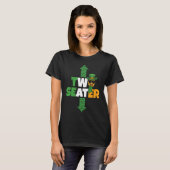 2人乗りSt patricks day逆さパイナップルS Tシャツ (正面フル)