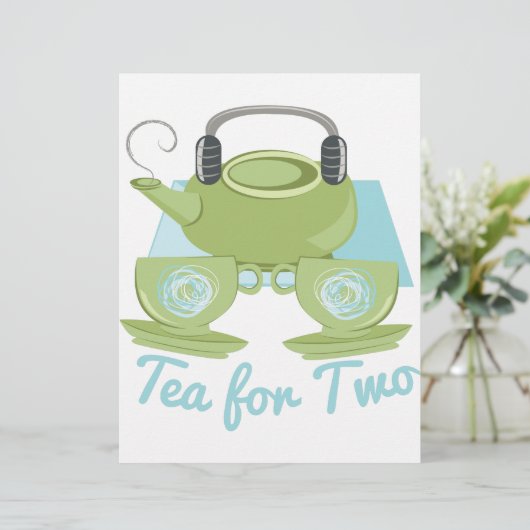 2人分のお茶 (スタンド正面)