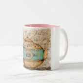 2人分のお茶 ツートーンマグカップ (正面右)