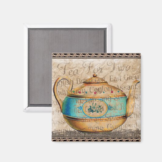 2人分のお茶 マグネット (正面/裏面)
