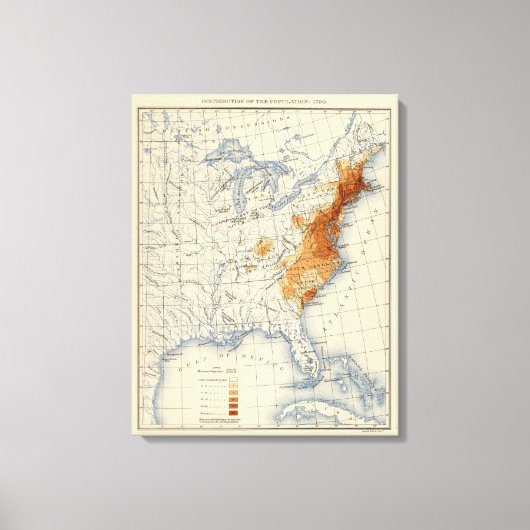 2人口1790 キャンバスプリント (正面)