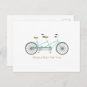 2人用に構築 ポストカード (正面/裏面)