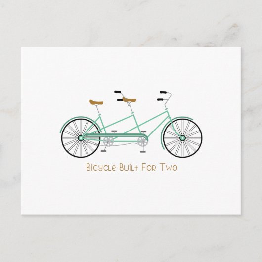 2人用に構築 ポストカード (正面)