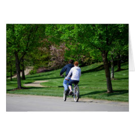 2人用の自転車！