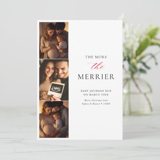 2人目の出産の発表メリー数 シーズンカード (スタンド正面)