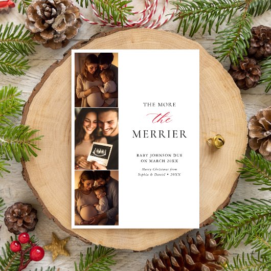 2人目の出産の発表メリー数 シーズンカード