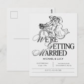 2人結婚の実例 ポストカード (正面/裏面)