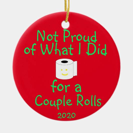 2人誇りを持ったで何をしたのか転が セラミックオーナメント (正面)