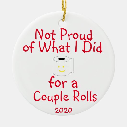 2人誇りを持ったで何をしたのか転が セラミックオーナメント (正面)