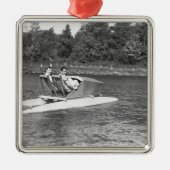 2人 メタルオーナメント (正面)